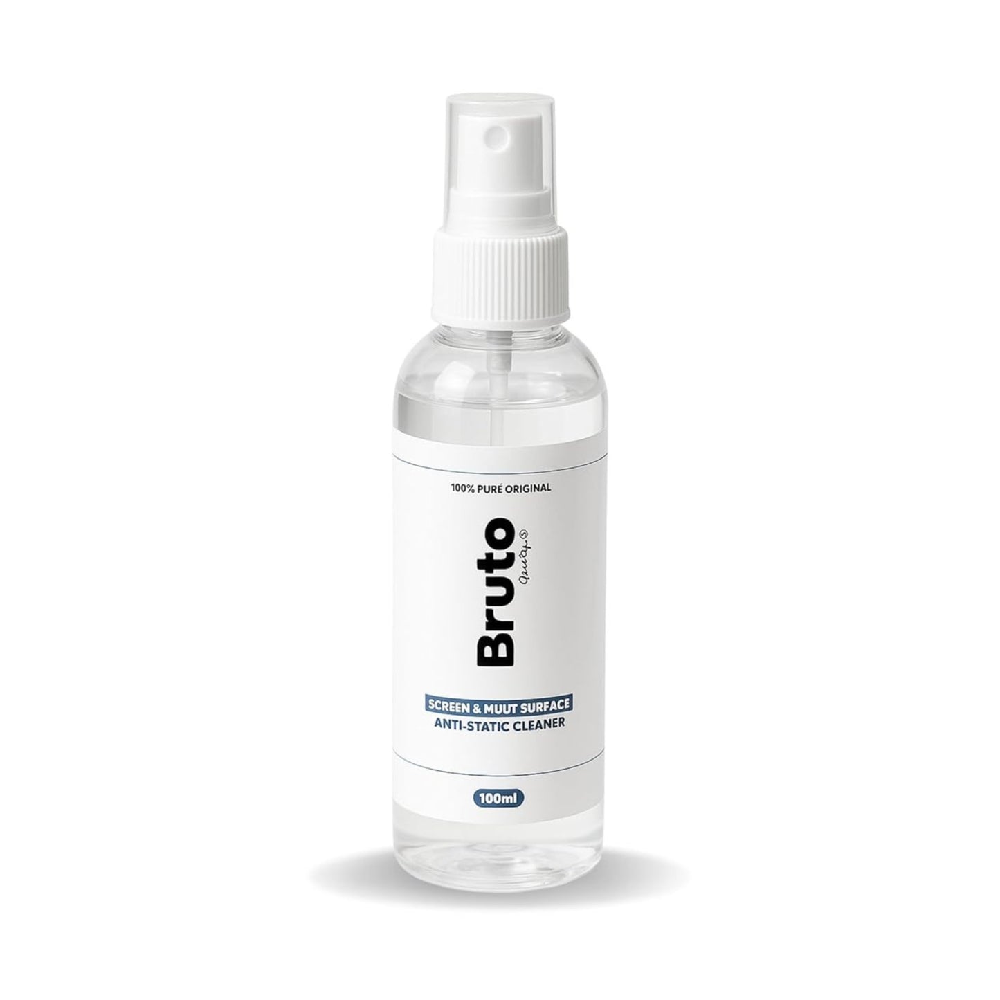 Bruto Premium Screen and Multi Surface Anti-Static Cleaner Spray for Laptop, Mobile, TV, and Electronics - 100ml