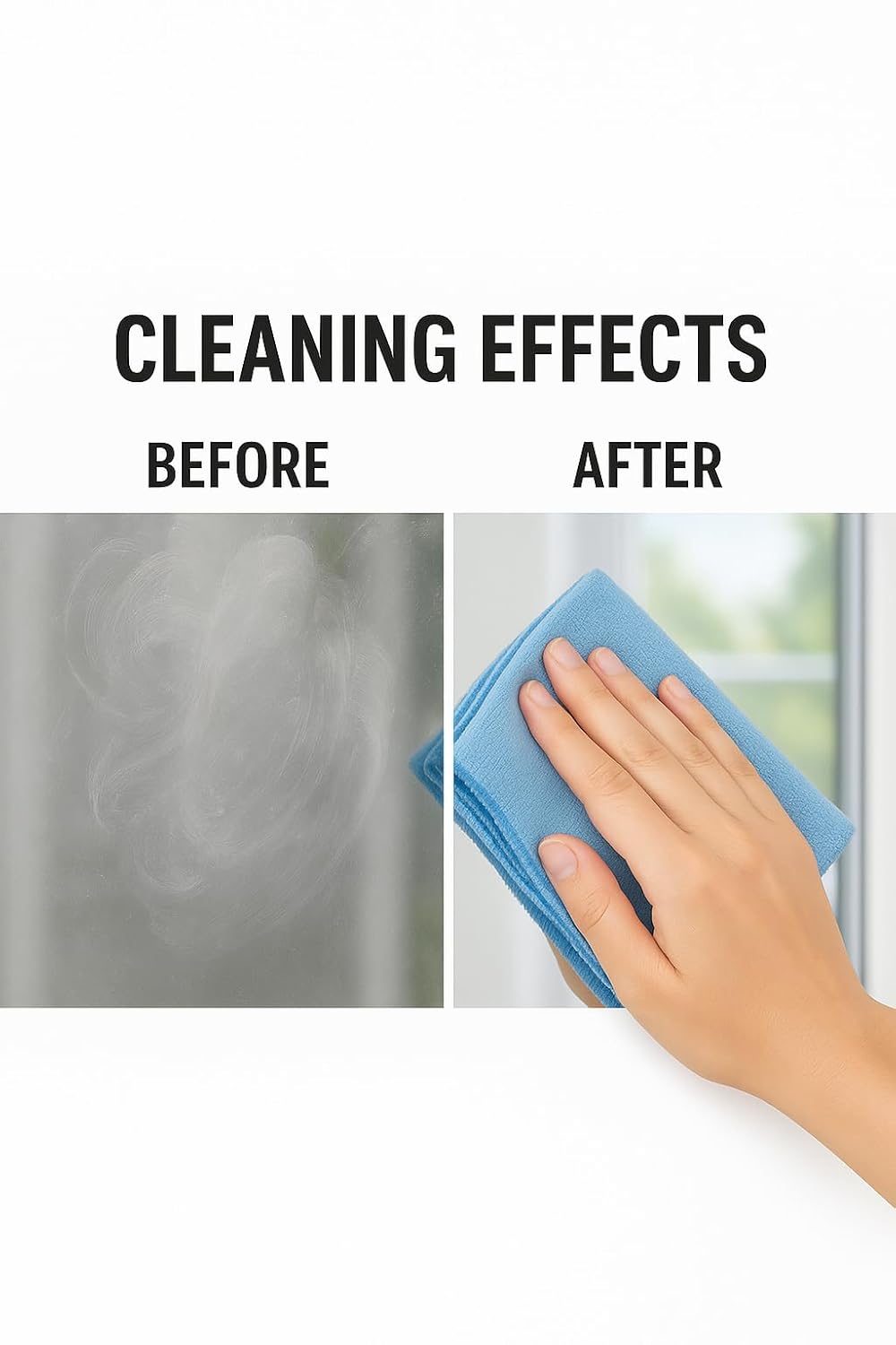 Bruto TV & Laptop Screen Cleaner Spray with Microfiber Cloth | New Non-Alcohol Formula, Anti-Static, Safe for All Screens | 500ml Cleaning Spray for LED, TV, PC, Camera Lens, Mobile & Laptop & More